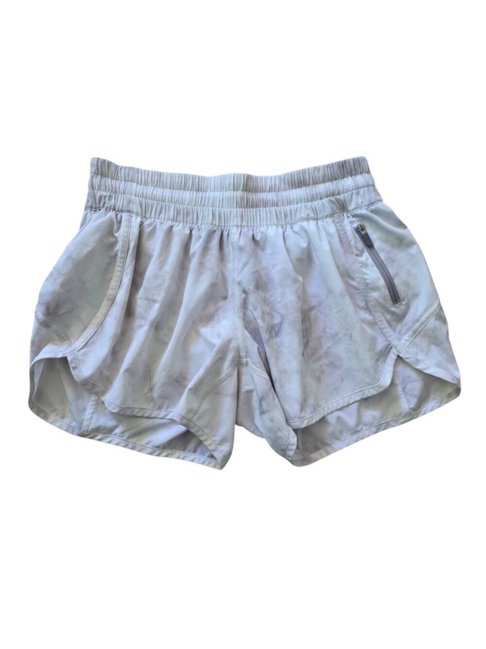 Lululemon Tracker Short Diamond Dye White Dark Chrome 8